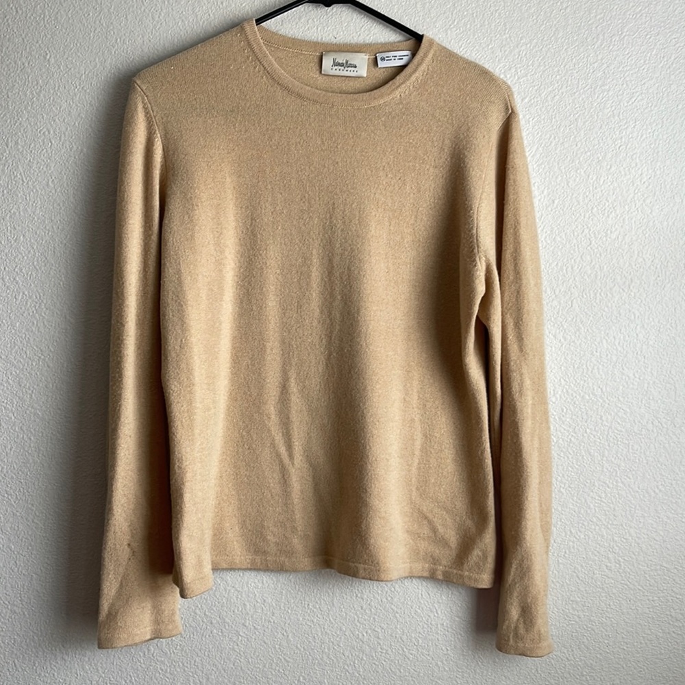Ann Taylor 100% Cashmere Pullover Crew Neck Size M 00% Cashmere